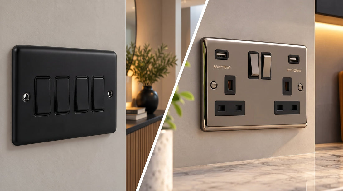 Matt Black vs. Black Nickel for Your Home