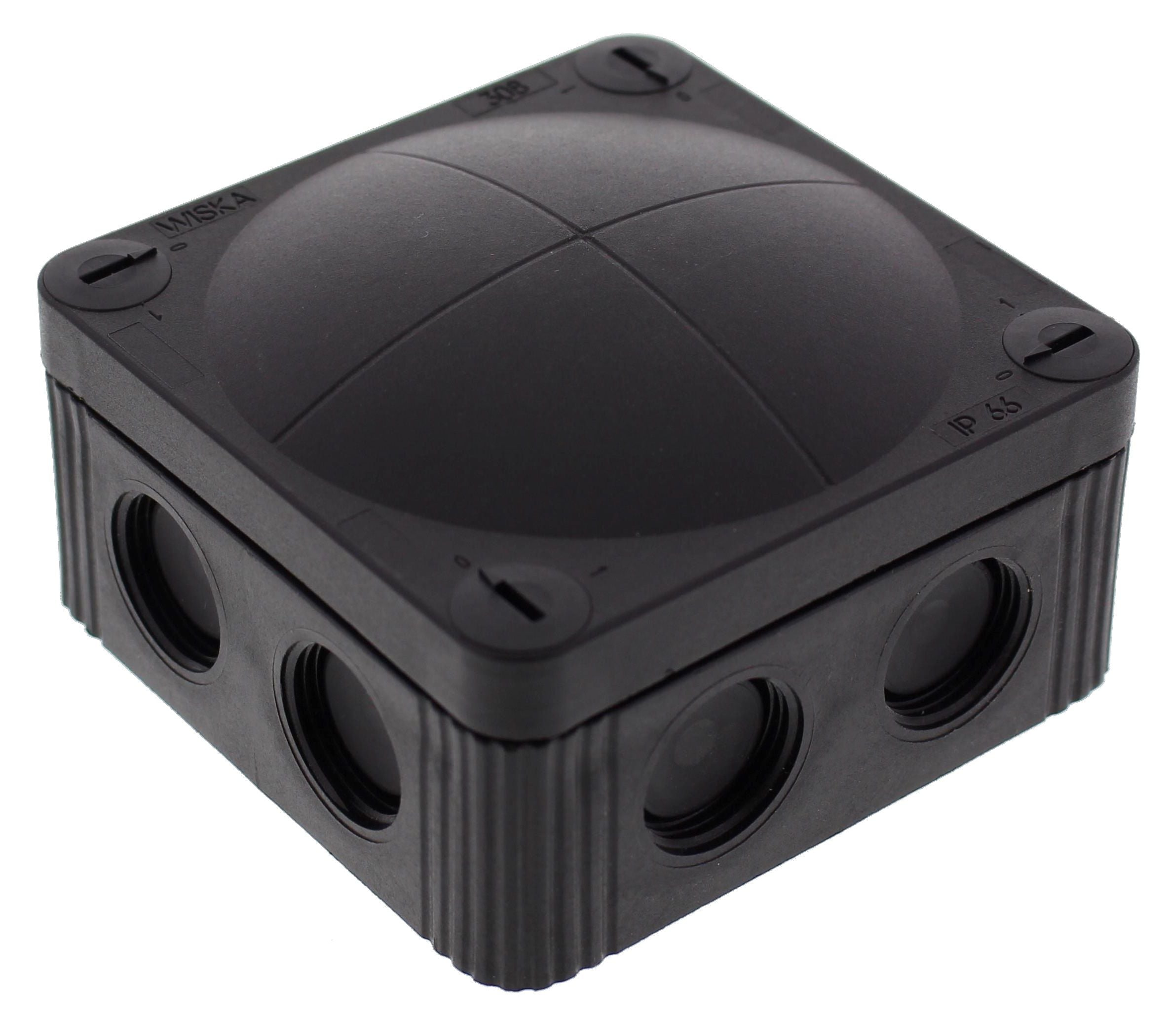 Wiska COMBI 308 - IP66/67 Black image 0