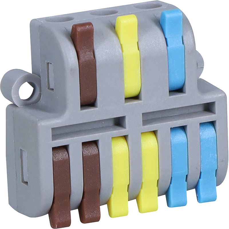 3 In 6 Out Lever Connector Pack of 10 - VUEP122 image 0