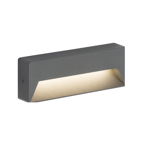 Anthracite 230V IP54 5W LED Guide Light - Anthracite - RWL5A image 0