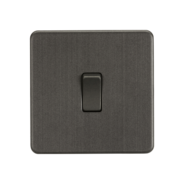 Smoked Bronze 20A 1G DP Switch - SF8341SB image 0