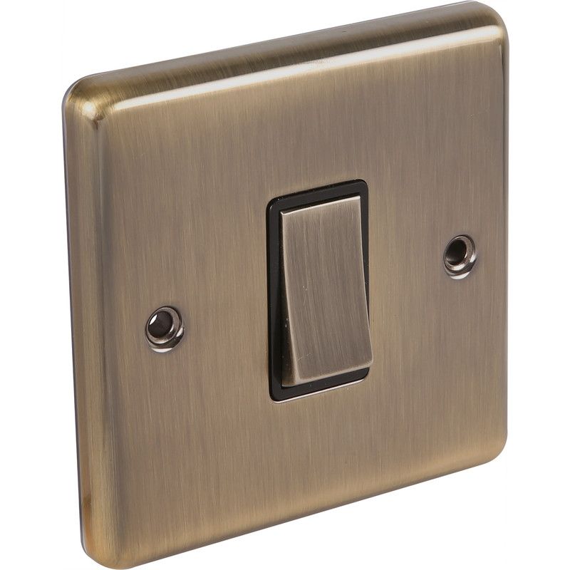 Antique Brass Switches & Sockets