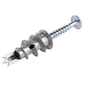 PLASTERBOARD FIXINGS SELF DRILL CAVITY WALL SPEED ANCHOR PLUGS INCLUDING SCREWS image 0