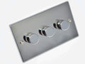 3 Gang 250W Dimmer Switch - UE12PCW image 0