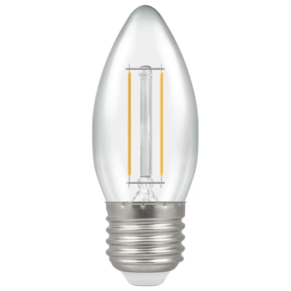 LED Candle Filament Clear • Dimmable • 2.5W • 2700K • ES-E27 image 0