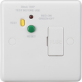 White Plastic Switch Spur RCD - ST38RCD image 0
