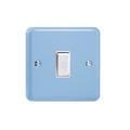 Duck Egg Blue 1-Gang 10A 1- or 2-Way Rocker Switch XY1W.DB image 0