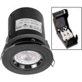 Black Nickel Fixed Fire Rated Downlights with Push Connection - VUEP541 image 0