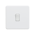 Matt White 20A 1G DP Switch - SF8341MW image 0