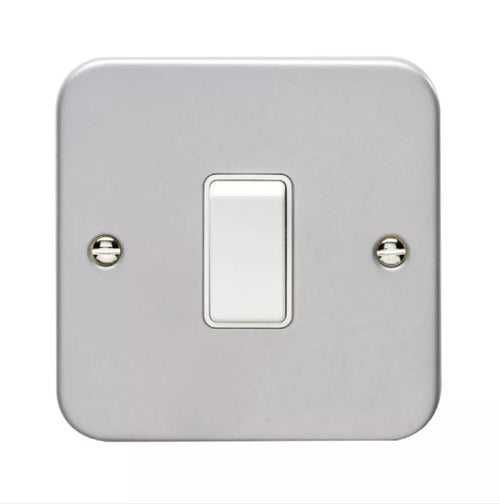 1 Gang 10a Switch - Metal Clad MC01 image 0