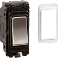 Brushed Chrome 20A DP Engraved Grid Switch - Oven - GSOVBC image 0