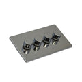 4 Gang 250W Dimmer Switch - SG13PCW image 0