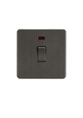 Smoked Bronze 20A 1G DP Switch with Neon - SF8341NSB image 0