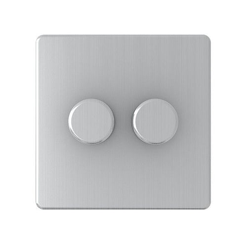 2 Gang 400W Dimmer Switch - SG23BCB image 0