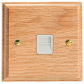 Varilight Kilnwood 1-Gang Telephone Master Socket - XKTMOW image 0