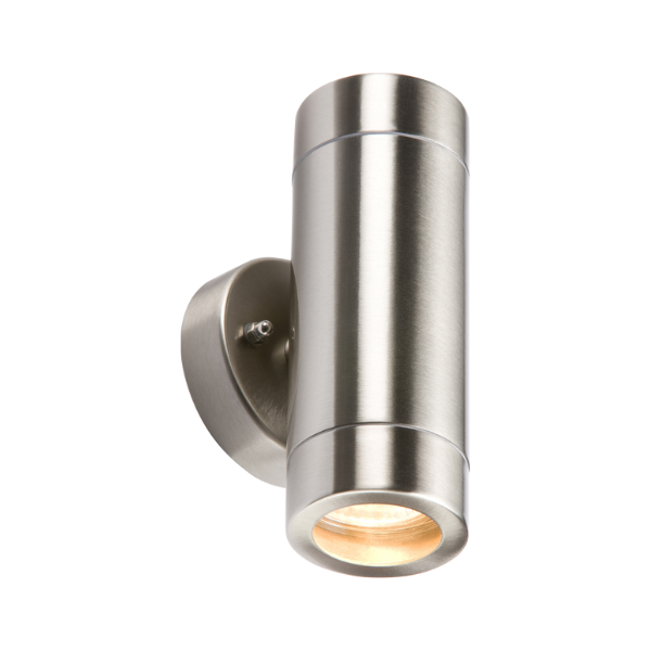 IP65 Lightweight Stainless Steel Up and Down Light GU10 - WALL2L image 0