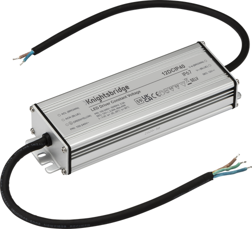 12V IP67 40W DC LED Driver - Constant Voltage - 12DCIP40 image 0