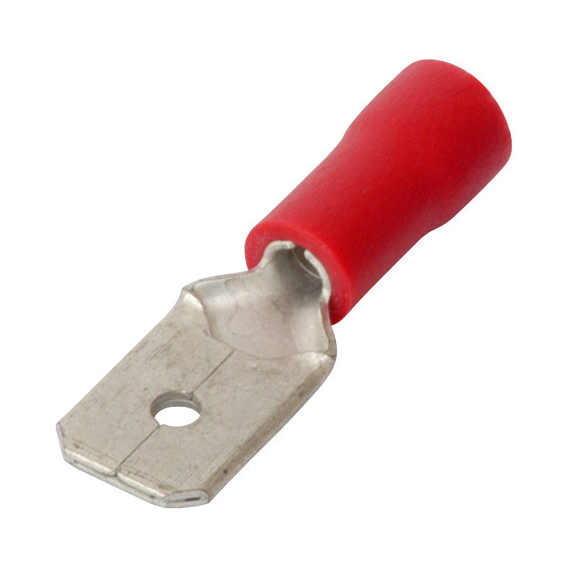 Push On Connector Male 1.5mm Red image 0