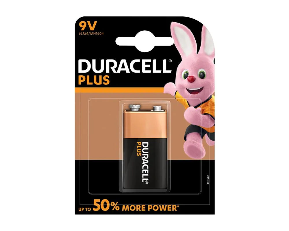 Duracell Batteries Plus 9V Pack of 1 image 0