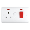 45A Cooker Switch with Socket ST41W image 0