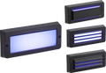230V IP65 5W Blue LED Surface Mount Brick light - Black - BL5BLBK image 0