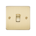 Brushed Brass 10AX 1G 2-way Switch - FP2000BB image 0