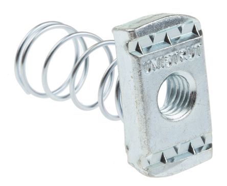 M10 Channel Nut - Long Spring image 0