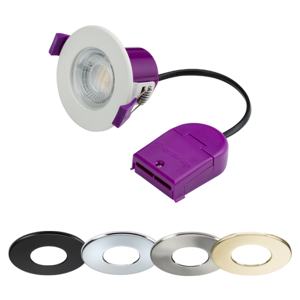 230V IP65 5W Fire-Rated CCT LED Downlight image 0