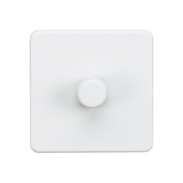 Matt White 1G 2-way 10-200W (5-150W LED) Intelligent dimmer - SF2191MW image 0