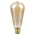 LED Decorative ST64 Antique Dimmable 4.5W 2200K BC-B22