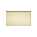 Polished Brass 2G Blanking Plate - SF8360PB image 0