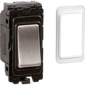 Brushed Chrome 20A Intermediate Grid Switch - GS05BC image 0