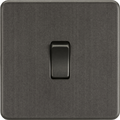 Smoked Bronze 10AX 1G 2-way Switch - SF2000SB