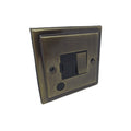 Antique Brass 13A Switched Fuse Spur R38AB image 0