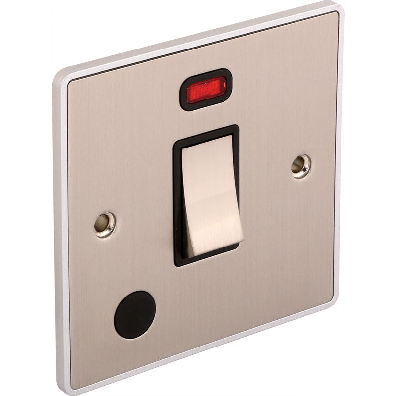 Urban Edge 20A Double Pole Switch - UE37BCB image 0