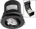Black Nickel Tilt/Adjustable Fire Rated Downlight - VUEP546 image 0