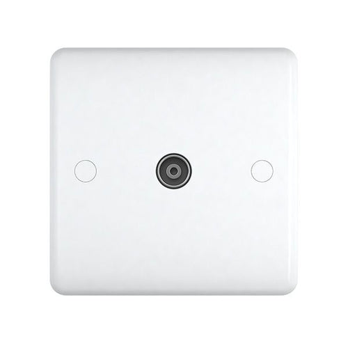 1 Gang TV Coaxial Outlet ST42W image 0