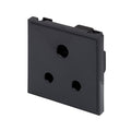 5A Socket Euro Module - Black - IN058B image 0