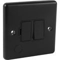 Matt Black 13a Switched Fuse Spur - W38MBB image 0