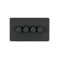 Anthracite 4G 2-way 10-200W (5-150W LED) Intelligent dimmer - SF2194AT image 0