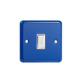 Reflex Blue 1-Gang 10A 1- or 2-Way Rocker Switch XY1W.RB image 0