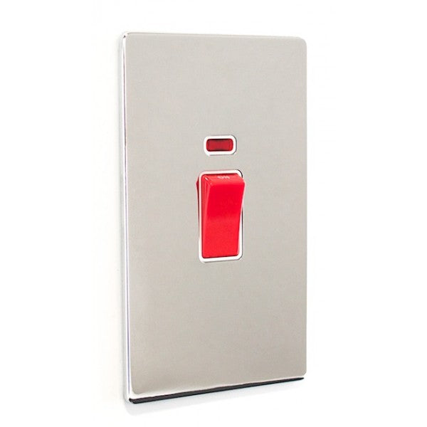 45A Double Vertical Cooker Switch - SG40PCW image 0