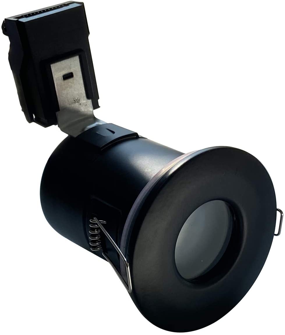 Matt Black IP65 Fire Rated Downlight - VUEP567 image 0