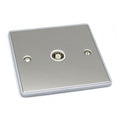 1 Gang TV Coaxial Outlet - UE42PCW image 0