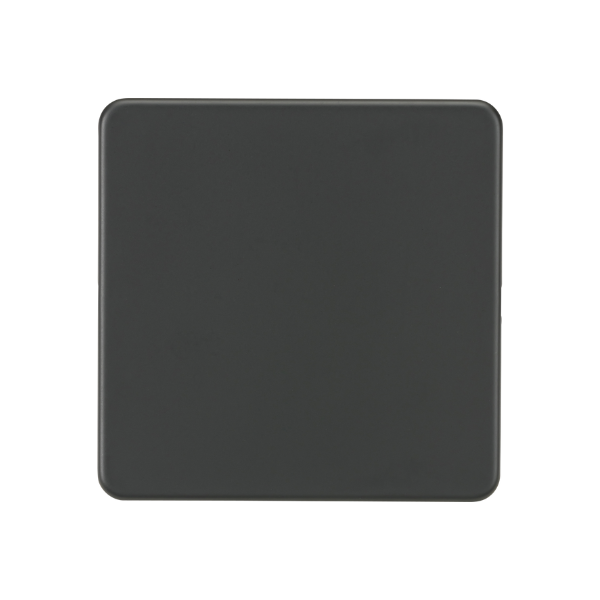 Anthracite 1G Blanking Plate - SF8350AT image 0