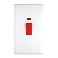 45A Double Vertical Cooker Switch ST40W image 0