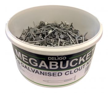 Trade Tub Clout Nails - MTNC image 0
