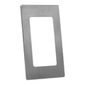 TB Charger Brushed Steel Plate image 0