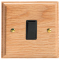 Varilight Kilnwood 1-Gang 10A 1- or 2-Way Rocker Switch - XK1OB image 0