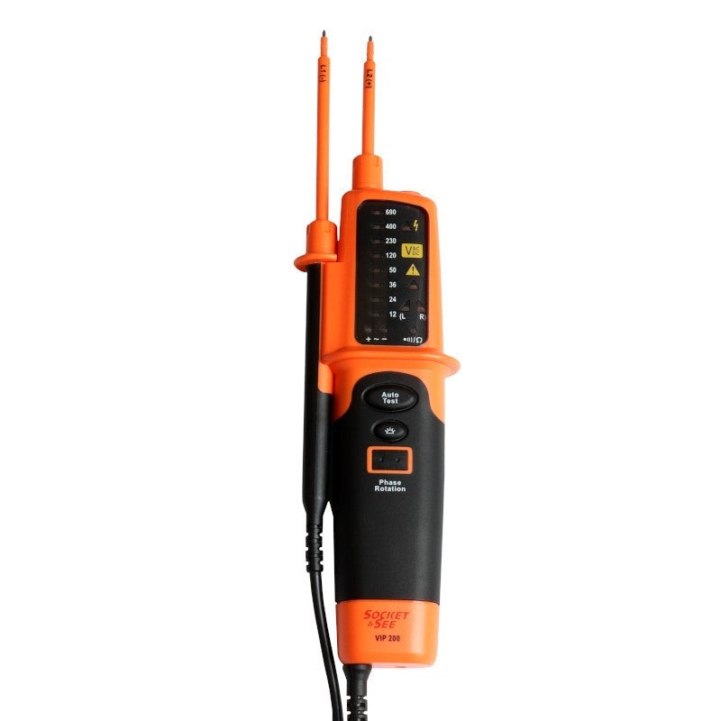 SOCKET & SEE VIP200 2-POLE VOLTAGE INDICATOR image 0